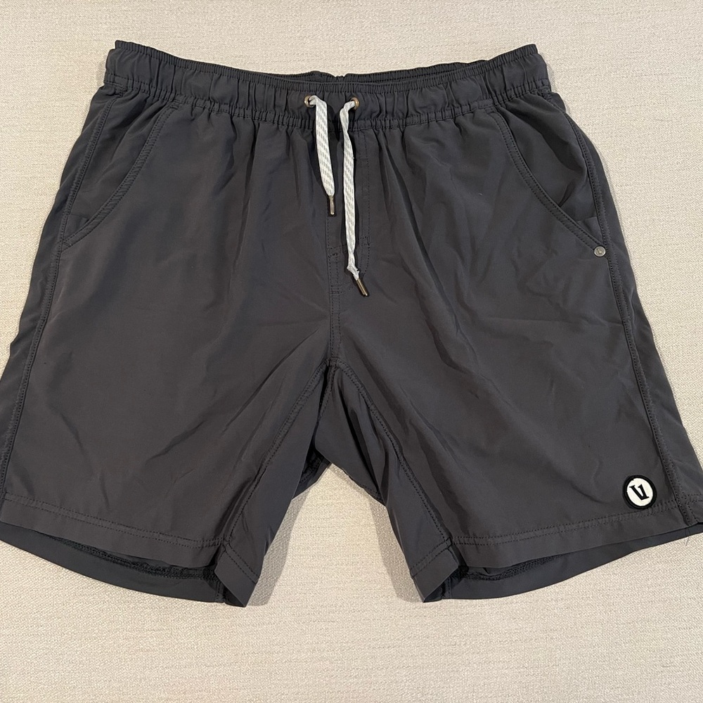 Vuori Men's Athletic Shorts - Black, Light Gray, Dark Gray, Pink, Camouflage - Picture 6 of 8